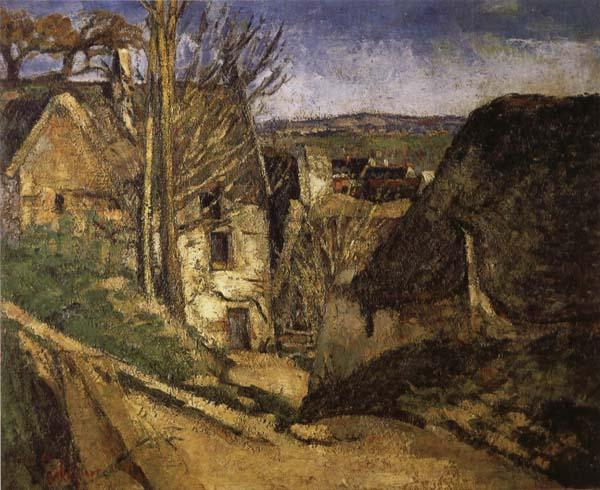 Paul Cezanne The House of the Hanged Man at Auvers China oil painting art